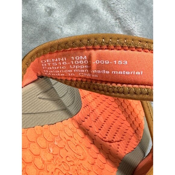 BareTraps Womens sandals 10M brown cushion shoes small wedge - Picture 14 of 16